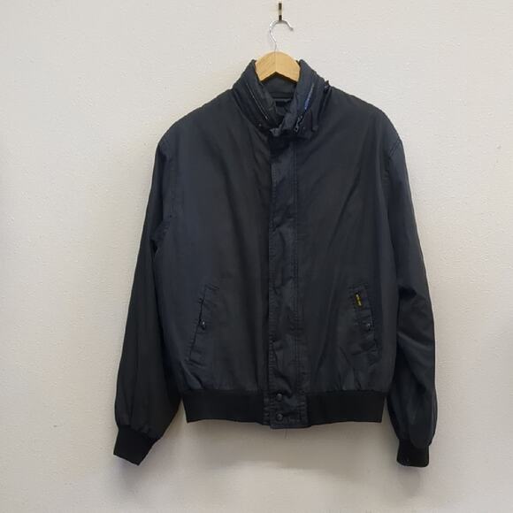 Pacific Trail Black Windbreaker with roll up hood size XL - Picture 1 of 12